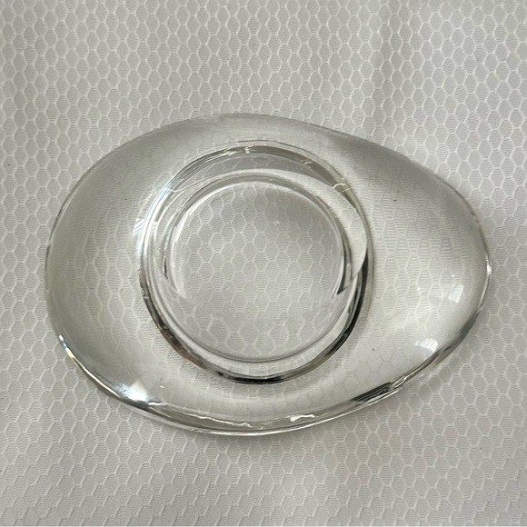 Oleg Cassini Crystal Votive Pebble Beach NWT - Picture 6 of 11